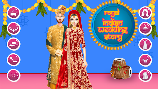 Indian Wedding Couple Story