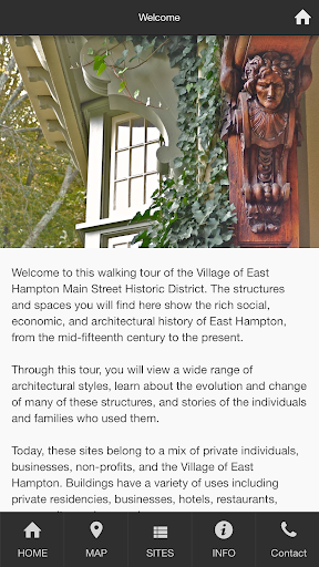 Android application East Hampton History screenshort