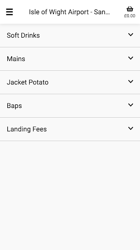 Android application Isle of Wight Airport screenshort