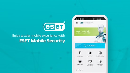 Screenshot of ESET Mobile Security and Antivirus
