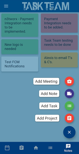Task Team Screen 3