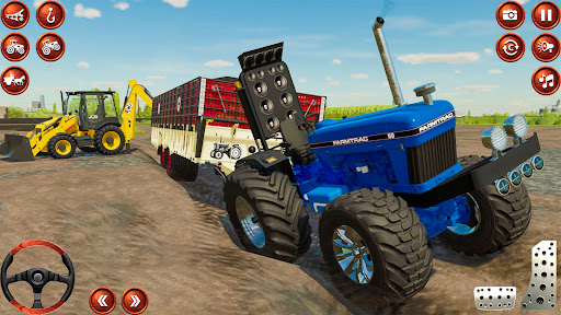 Indian Tractor Tochan Game 3d screenshot 16