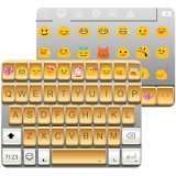 Arabic Gold Emoji Keyboard icon