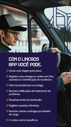 Android application Lincros App screenshort