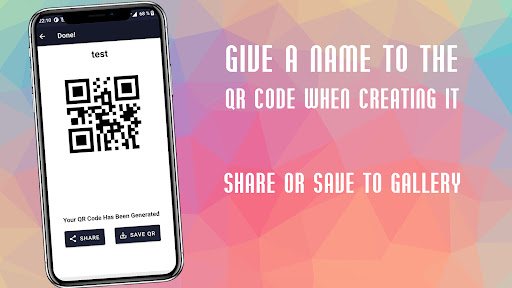 QR Generator,create QR barcode Screen 2