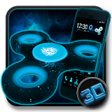Fidget Spinner Space 3D Theme icon