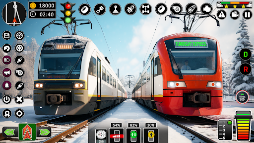 City Train Games Driver Sim 3D Screen 2