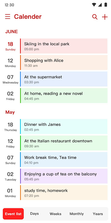 Calendar Planner with Widget - 1.0.4 - (Android)