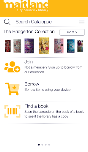 Android application Maitland Libraries screenshort