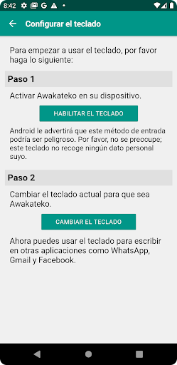 Teclado Awakateko Screen 2