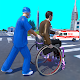 車椅子の人が救急車のゲームを救助 Windowsでダウンロード