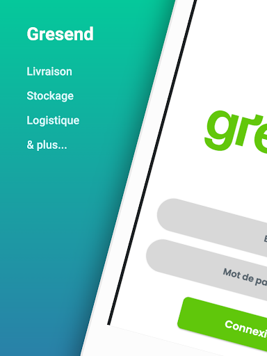 Android application Gresend-Driver screenshort