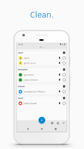 Android application SwiftTask - Your smart todo li screenshort