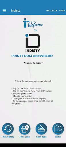 Indisty: Print from Anywhere Screen 3