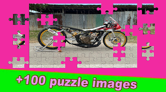 Puzzle Drag Bike