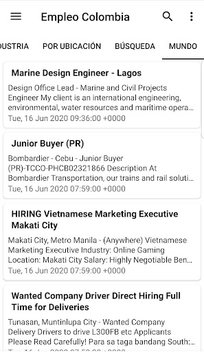 Empleo Colombia Screen 2