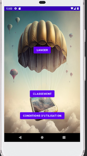 Android application AltiDetector screenshort