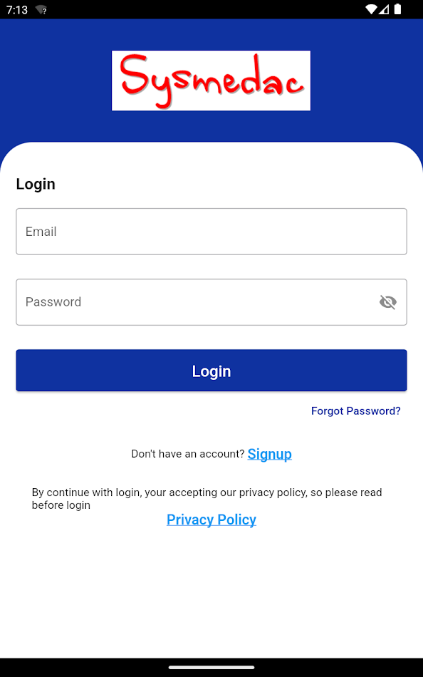 #7. Sysmedac Referral (Android) Tekijänä: SYSMEDAC TECHNOLOGIES