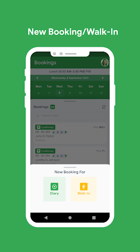 Bookya - Restaurant Bookings Screen 2