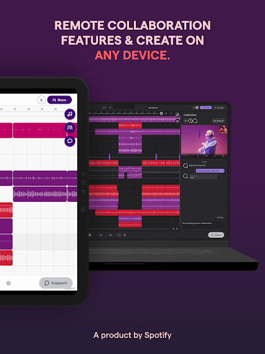 Screenshot of Soundtrap Studio