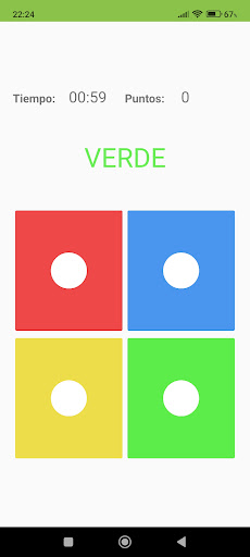 Tapping Words Screen 2