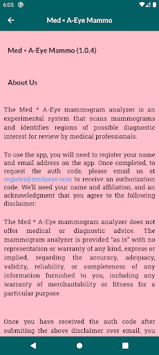 Med*A-Eye Mammo Screen 2