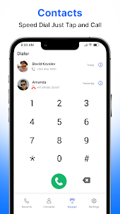 iPhone Contacts & Dialer