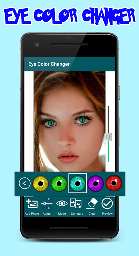 Android application Eye Color Changer screenshort