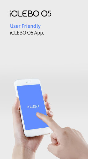 Android application iCLEBO O5 screenshort