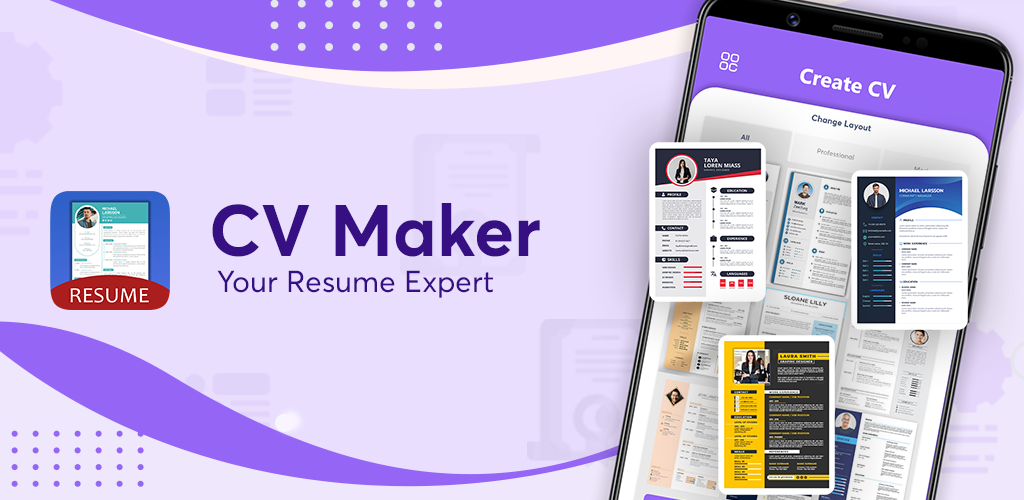 Curriculum Vitae App - CV PDF