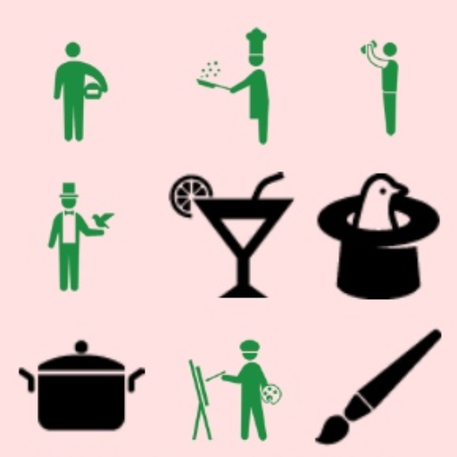 脳トレ : 職業 logo