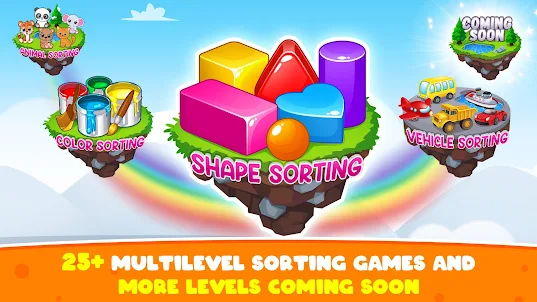 Kids Games Sorting Learning