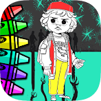 Stranger Things Coloring Games