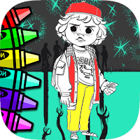 Stranger Things Coloring Games