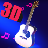 Real 3d guitar live wallpaper icon