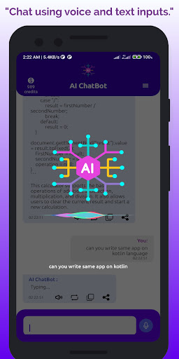 AI ChatBot Screen 3
