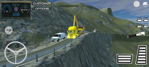 Dangerous Roads Trucker