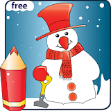 Coloring Christmas - Kids game icon