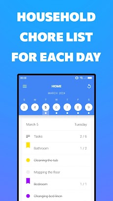 Household chores schedule appのおすすめ画像5