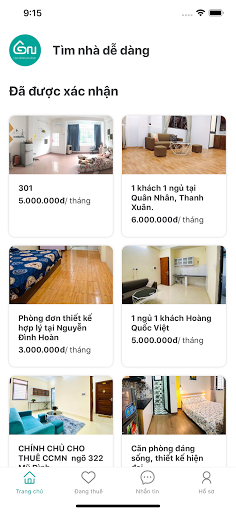 MHome - Thuê nhà Screen 2