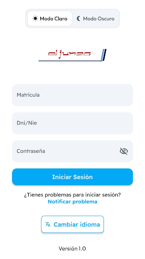Android application Junza Driver screenshort