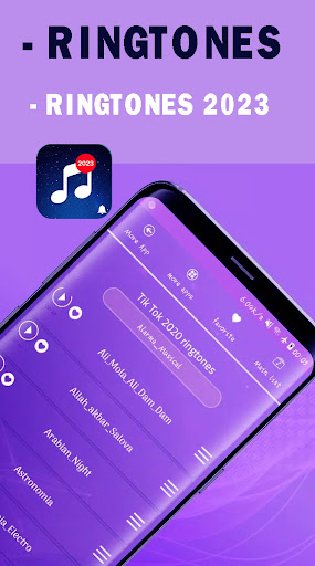 Phone ringtones for Android Screen 2