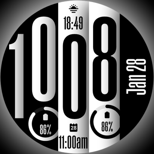 Stretch Fall 2 - Watch face Logo