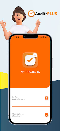 Android application Auditr Plus screenshort