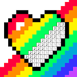 Cover Image of ダウンロード Color By Number: Pixel Art Paint By Number Book 1.2.2 APK