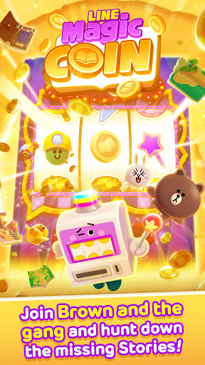 Android application LINE Magic Coin - Coin Game! screenshort