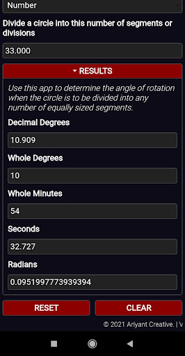 Mechanical Engineering Calc Screen 2