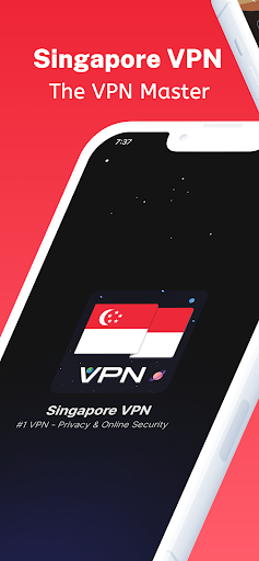 Android application Singapore VPN - The VPN Master screenshort