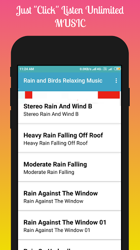 Rain and Bards Relaxing Music-