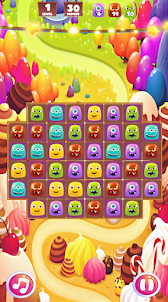 Jelly Sweet Monsters Match-3